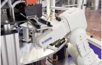 Robot-assisted Hot-Melt Gluing Station (2007)