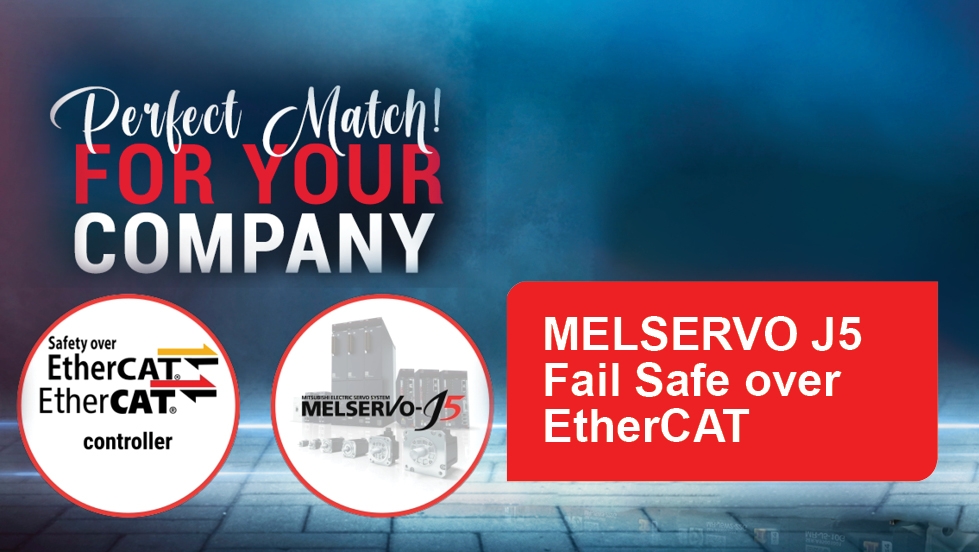 MR J5 Servoverstärker mit EtherCAT Spotlight