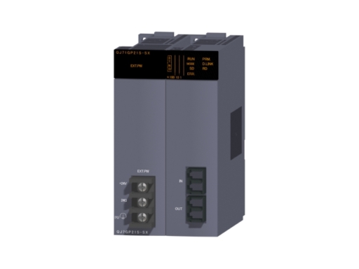 ネットワークユニット QJ71GP21-SX MITSUBISHI QJ71GP21-SX 0.85 AMP AT 5 VDC, 1 GBPS, Dual Loop Fibre