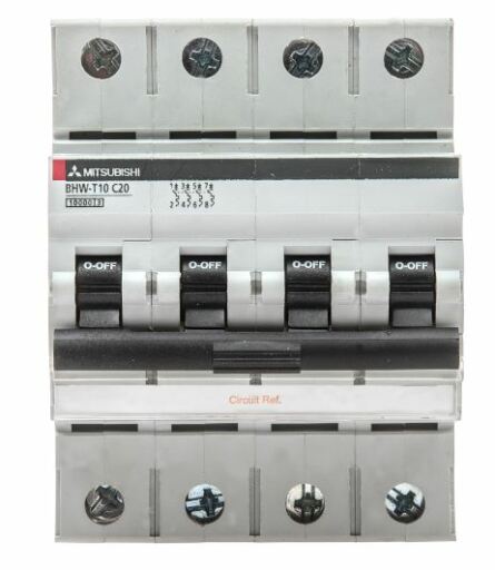 BHW-T10 4P Type C 0,5A - Mitsubishi Electric Factory Automation - EMEA