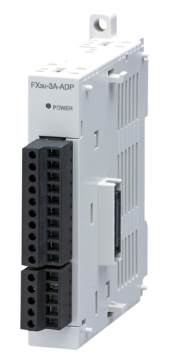 新品未使用　MITSUBISHI/三菱　FX3U-3A-ADP　アナログ入出力アダプタ「６ヶ月保証付き」 Deliver quickly MITSUBISHI PLC FX3U-3A-ADP Refurbished