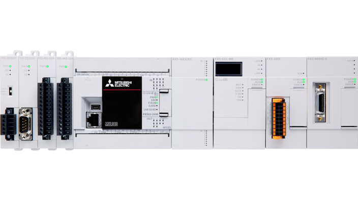 The FX5UJ series complement the MELSEC iQ-F