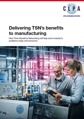 287px White Paper - Delivering TSN’s benefits to manufacturing