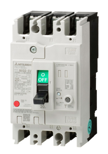 NV32-SV 3P 32A 100-440V 1.2.500MA CE - Mitsubishi Electric Factory 