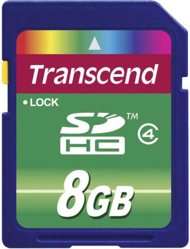 Transcend SDHC Card 8GB Class 4 - Mitsubishi Electric Factory