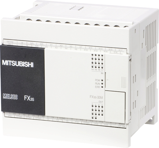 【新品・未開封】三菱電機 シーケンサー FX3S-30MR/ES 三菱電機 シーケンサ FX3S-30MR/ES 1個（直送品） - アスクル