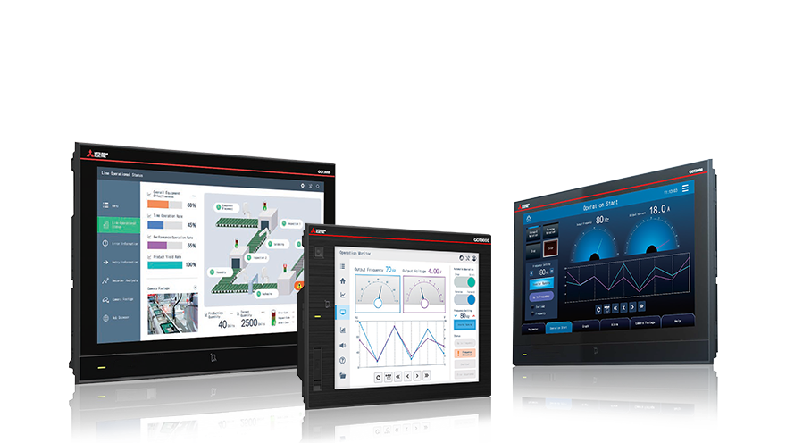 Human-Machine Interfaces (HMIs) - GOT GOT3000 Series