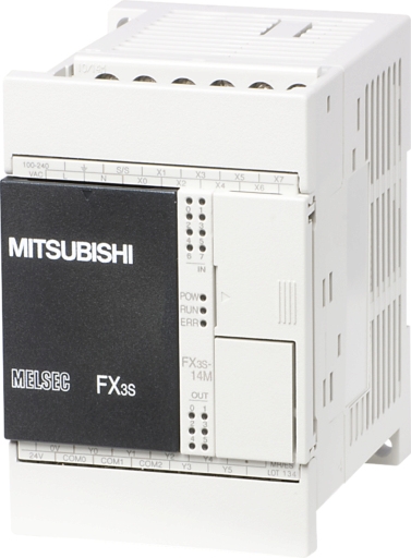 三菱 ミツビシ FX3S-14MR/ES シーケンサ K36_206-