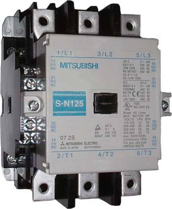 三菱電機MITSUBISHI  電磁接触器　S-N125  AC200V