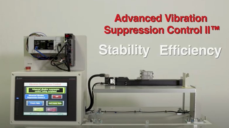 Advanced Vibration Suppression Control II™ in MR-J5 Servo Amplifiers