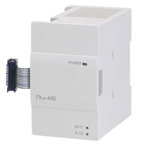 1PCS Mitsubisibishi PLC FX3U-4DA-ADP FX3U4DAADP In Box -New Free Shipping Mitsubishi PLC programming FX3u-4DA-ADP analog output card with FX3s PLC  wiring and set up. English