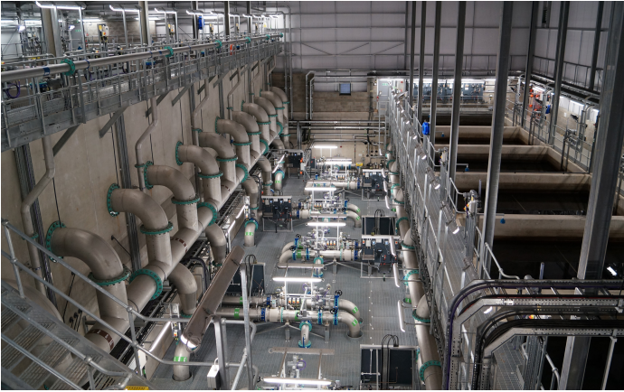 Dee Valely Water - Construction site