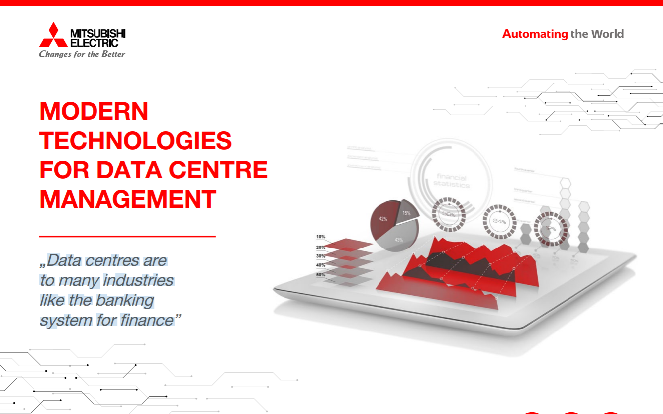 Cover I Modern technologies for data centre  management