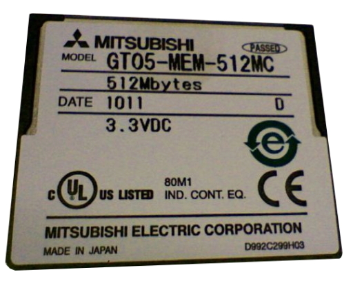 GT05-MEM-512MC - Mitsubishi Electric Factory Automation - EMEA