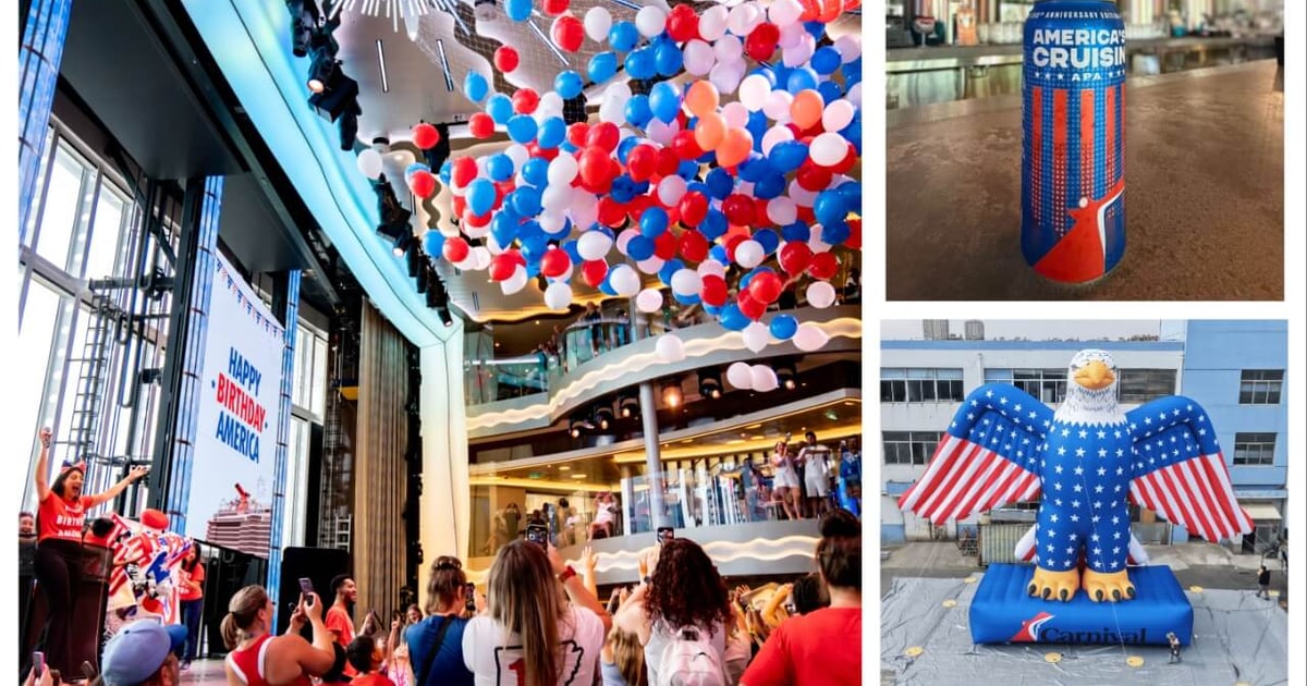 Carnival rolls out patriotic programming for America's 250th