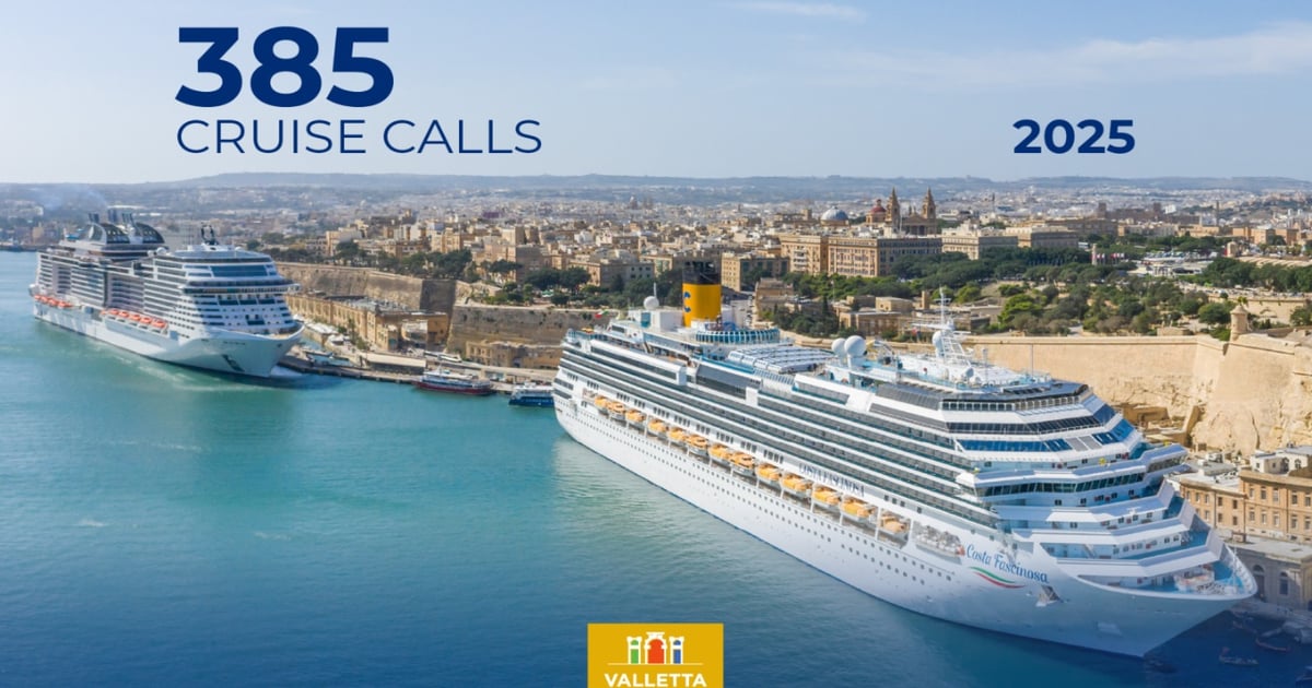 Valletta Cruise Port achieves record 2025 passenger numbers