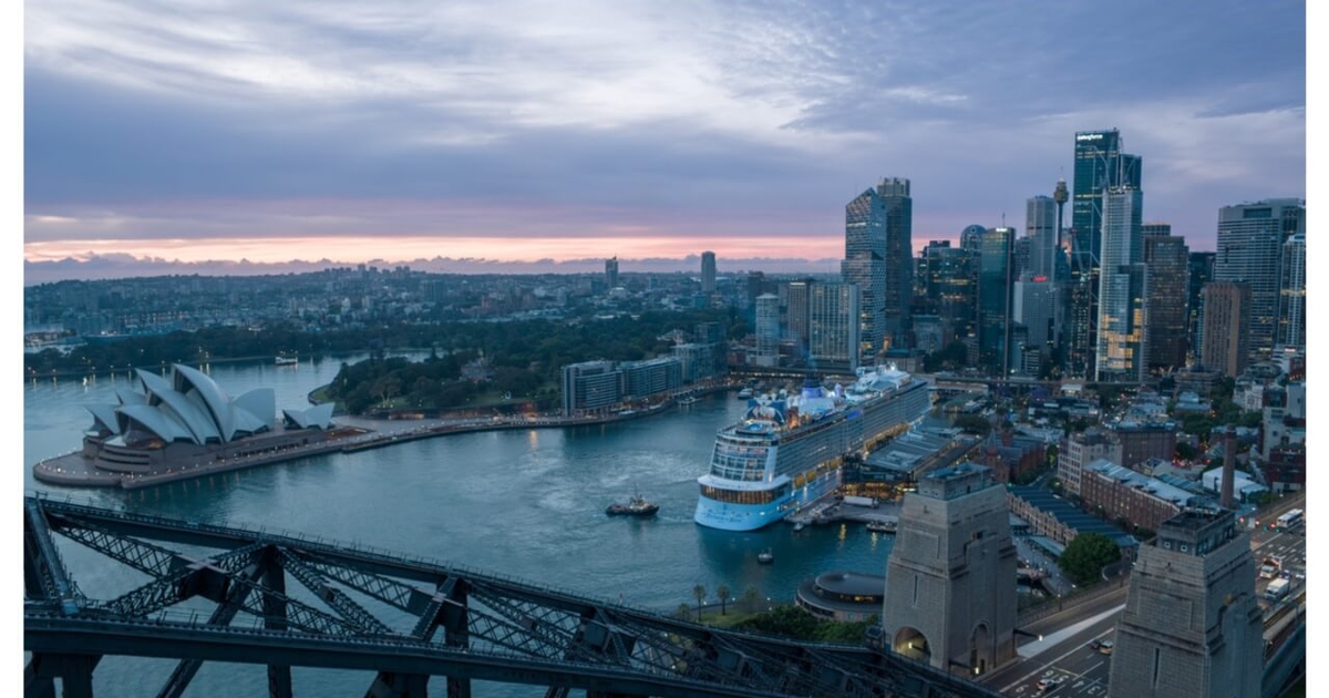 Anthem of the Seas arrives for Sydney inaugural season