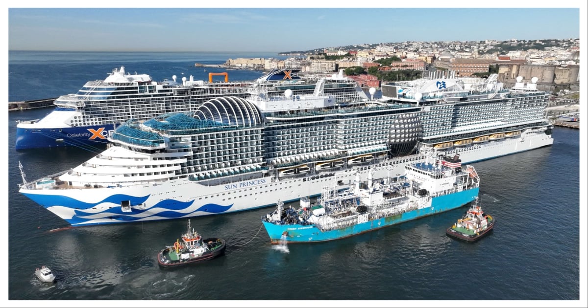 Axpo, Carnival conduct milestone LNG bunker operation in Naples