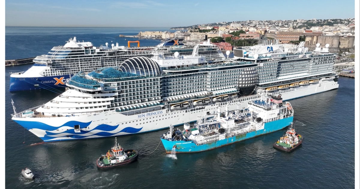 Axpo, Carnival conduct milestone LNG bunker operation in Naples