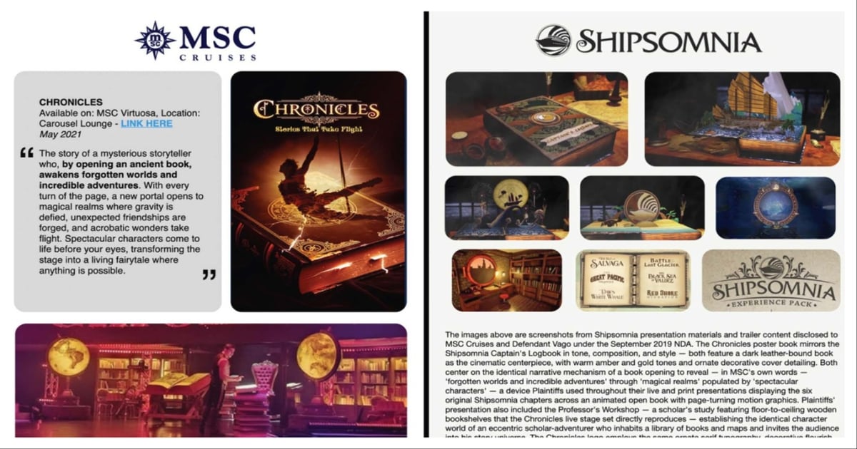 Dreamology Labs sues MSC Cruises for $1.9b over alleged IP theft