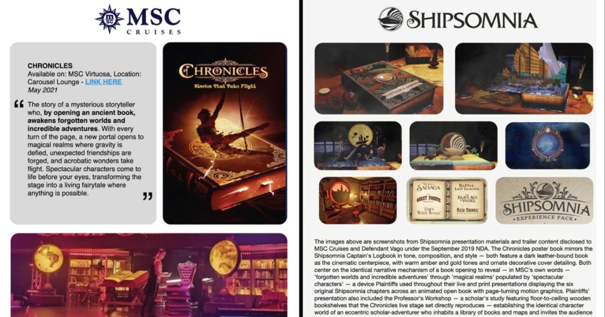 Dreamology Labs sues MSC Cruises for $1.9b over alleged IP theft