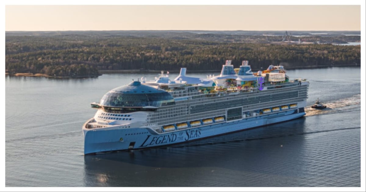 Legend of the Seas embarks on sea trials