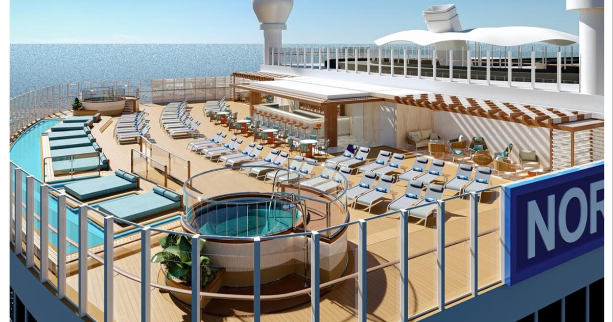 Norwegian Encore adds Spice H2O, Palomar restaurant, 24 balcony rooms