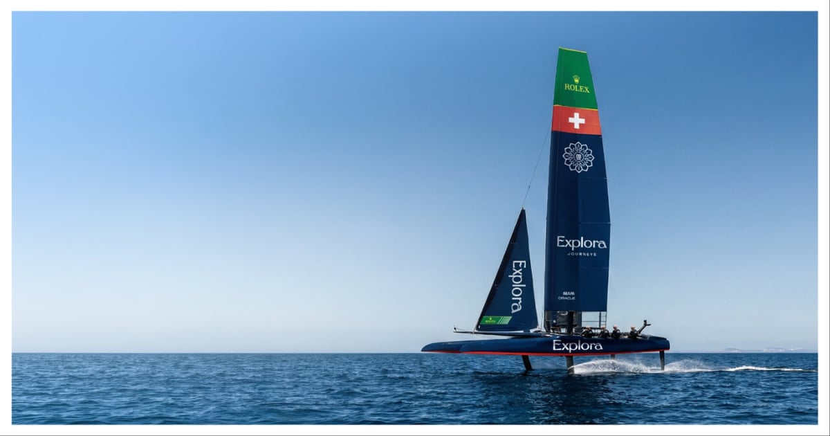 Explora Journeys title partner sponsor of Swiss SailGP