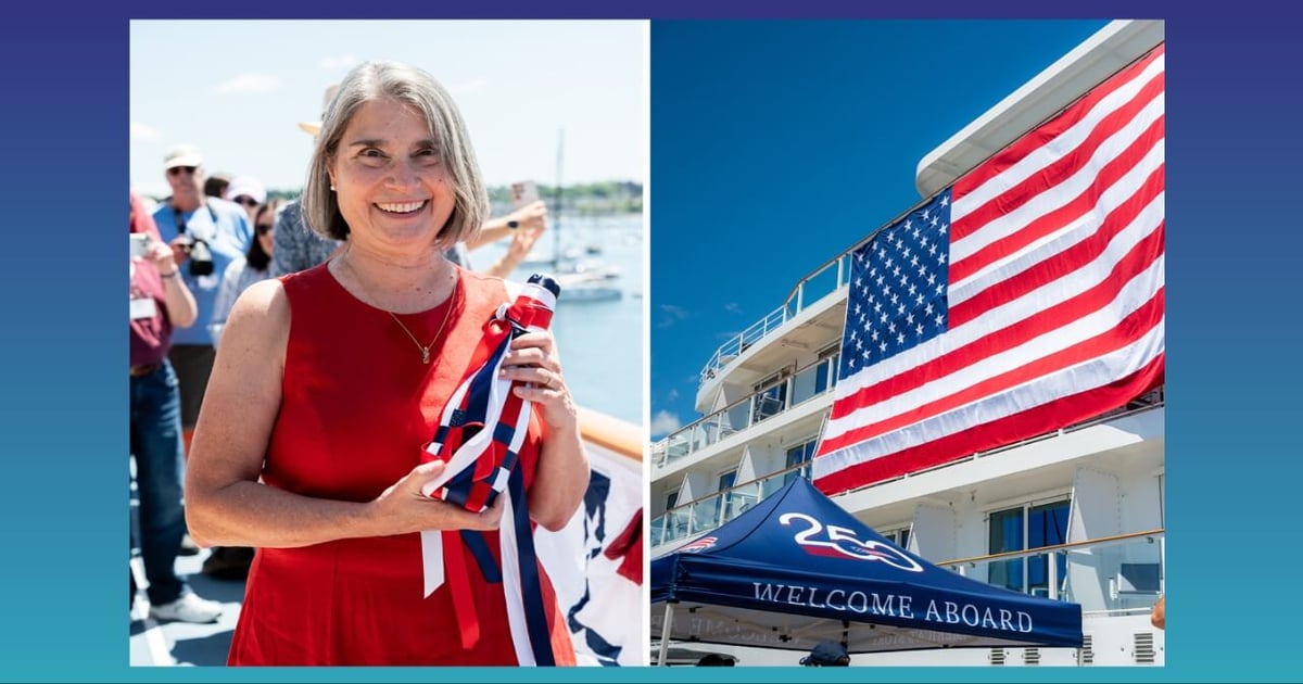 American Maverick is named in Newport celebration