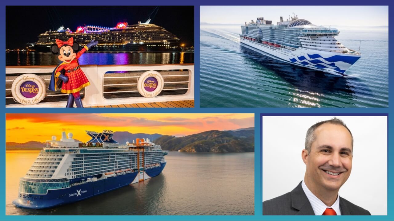Disney Destiny, Star Princess y Celebrity Xcel vinculados a Port Everglades