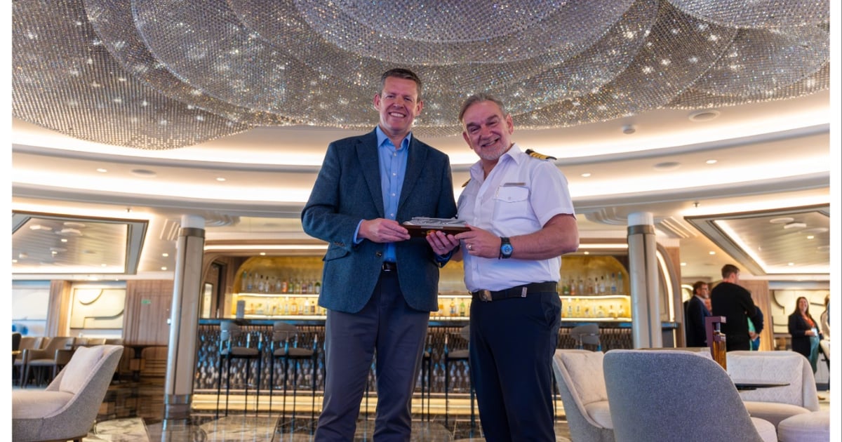 Welsh First Minister celebrates contribution of cruise to Wales