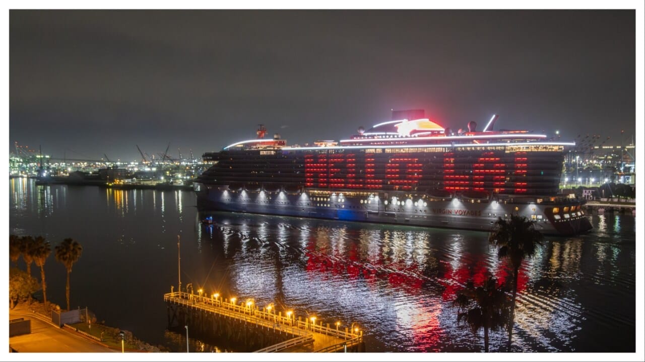 Virgin Voyages is sailing from Los Angeles for the first...