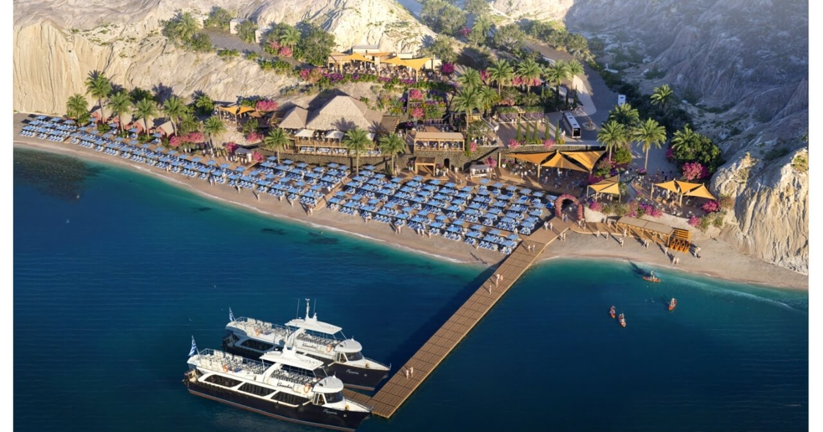 Santorini beach club stars in Royal's 2027 Europe plans