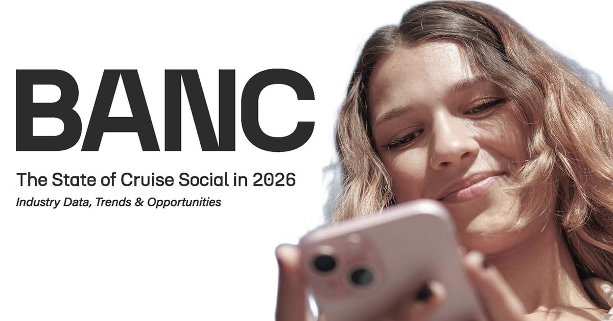 BANC shows top social media platforms used by cruise lines
