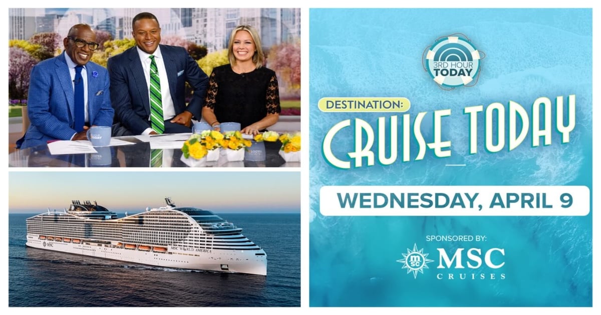 '3rd Hour of Today' to air live from MSC World America