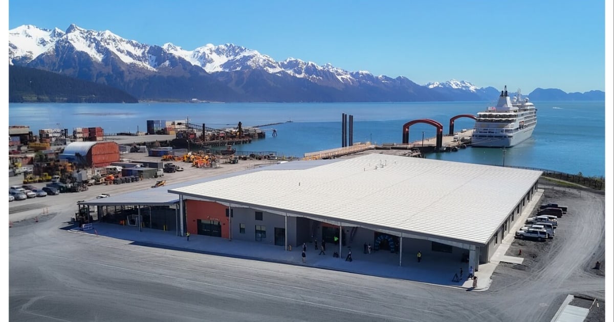 Royal Caribbean, Alaska Railroad open Seward cruise terminal