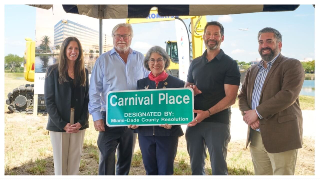 Evan Rudich Carnival Corp. breaks ground on new global headquarters in Miami