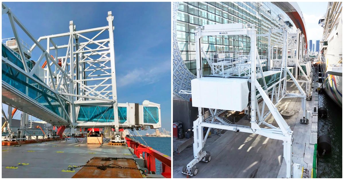 ADELTE delivers passenger boarding bridges to Canaveral, Miami