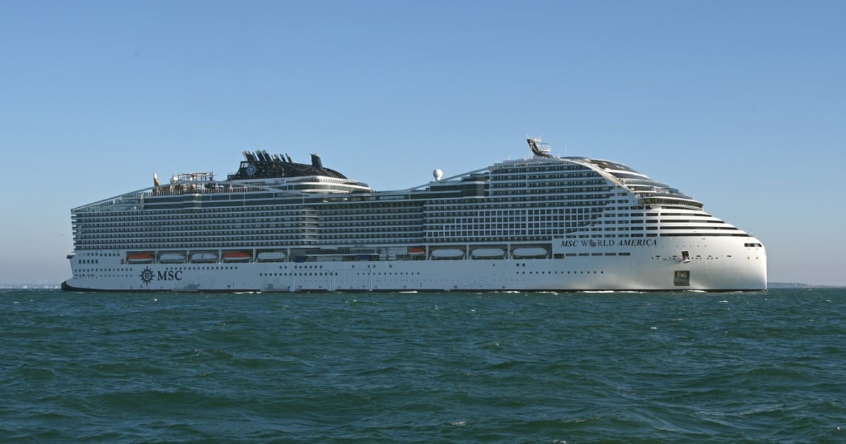 MSC World America concludes sea trials