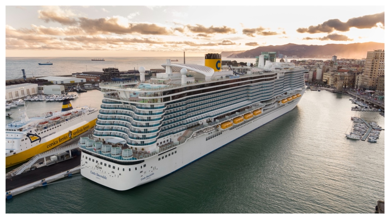 Charter flights for Dutch, German pax cruising Costa from Genoa