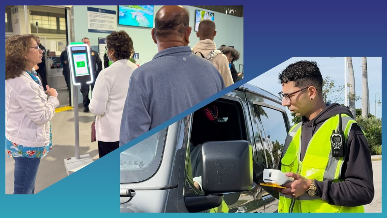 Facial recognition technology speeds Port of Palm Beach cruisers