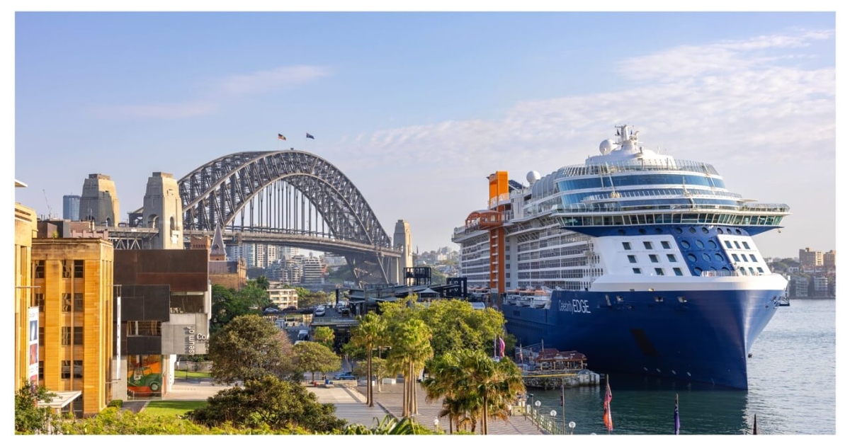Celebrity Edge arrives for third Australasia season