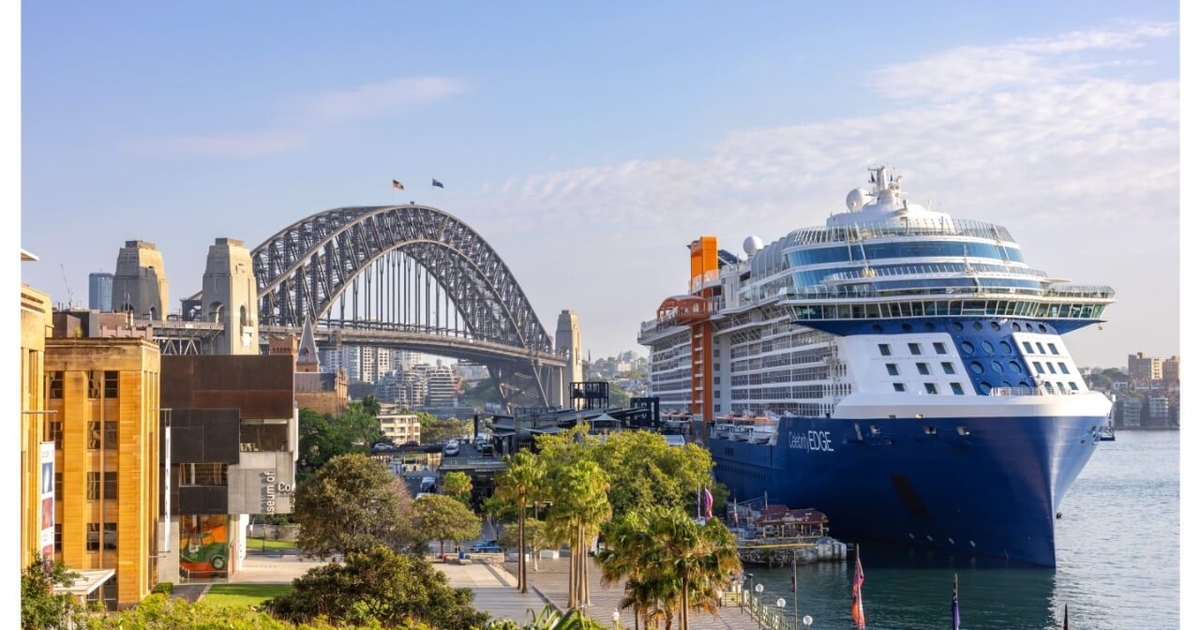 Celebrity Edge arrives for third Australasia season
