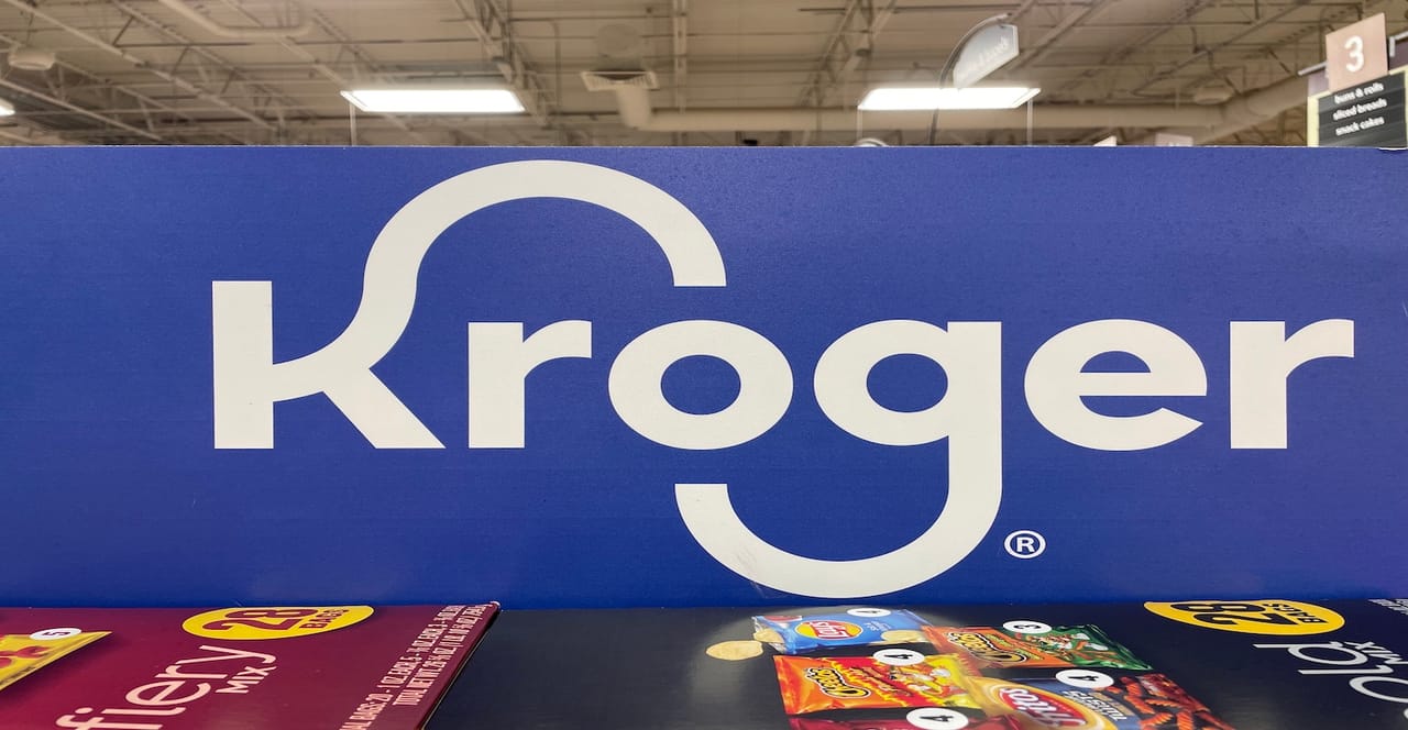 Kroger Signs Box Kroger ends debit card rewards program