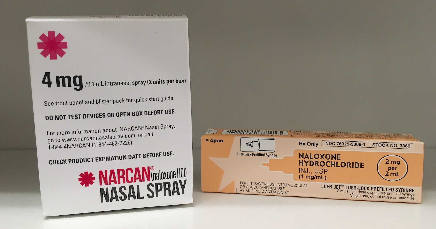 Narcan naloxone nasal spray cleared for OTC use