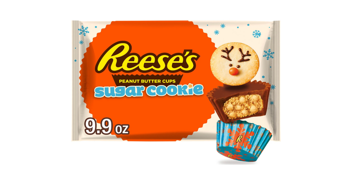 SN Products to Watch Reese's Sugar Cookie Peanut Butter Cups