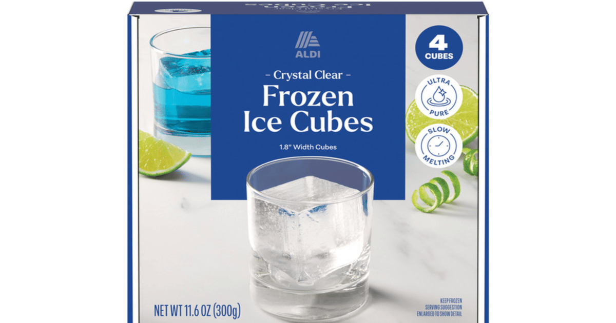 Aldi now has shoppers talking about … ice?