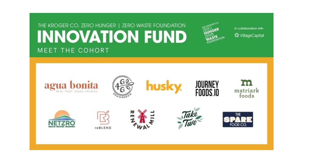 Kroger Picks 10 Food Innovators for $2.5M Development Program