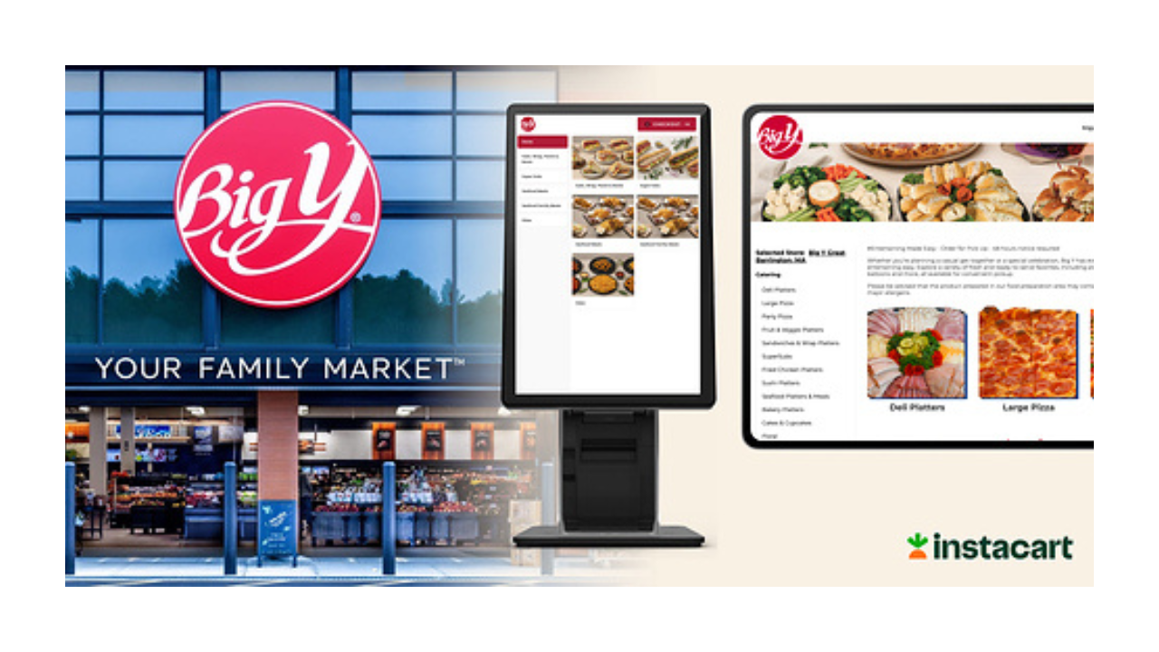 Big Y Foods now offers in-store kiosks and online ordering