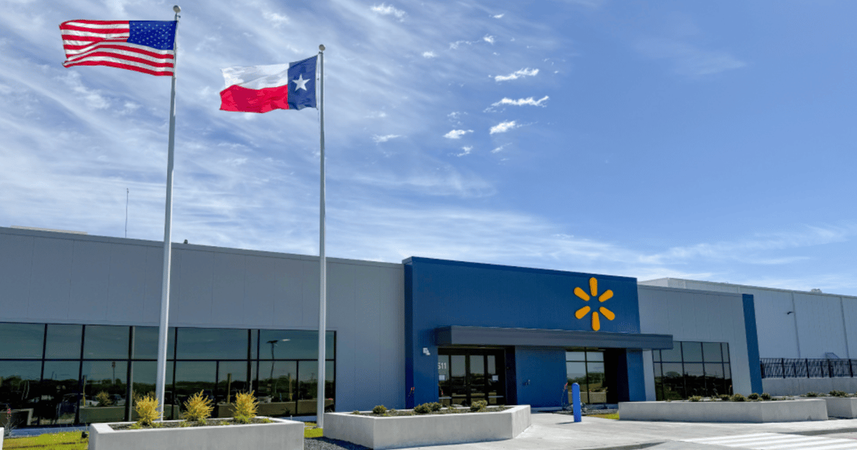 Walmart opens third milk processing plant in Texas